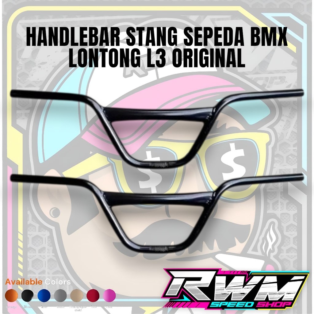 Stang Lontong L3 Original Stir Sepeda Bmx Lontong L3 Original