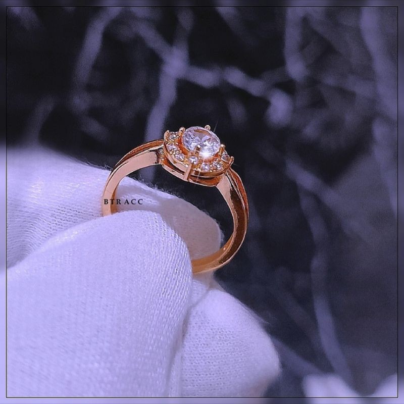 Termurah cincin xuping wanita  permata grosir