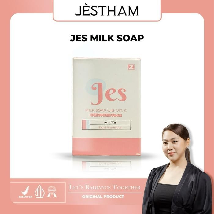 MUMPUNG PROMO Jestham Milk Soap Inpuz (SI) - Mencerahkan PencerahTERLARIS