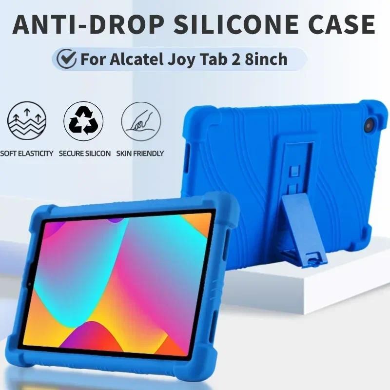 For Alcatel Joy Tab 2 2021/3T 8 2020 8" Tablet Coat Shockproof Cover Alcatel Joy tab2 9032Z Soft Sil