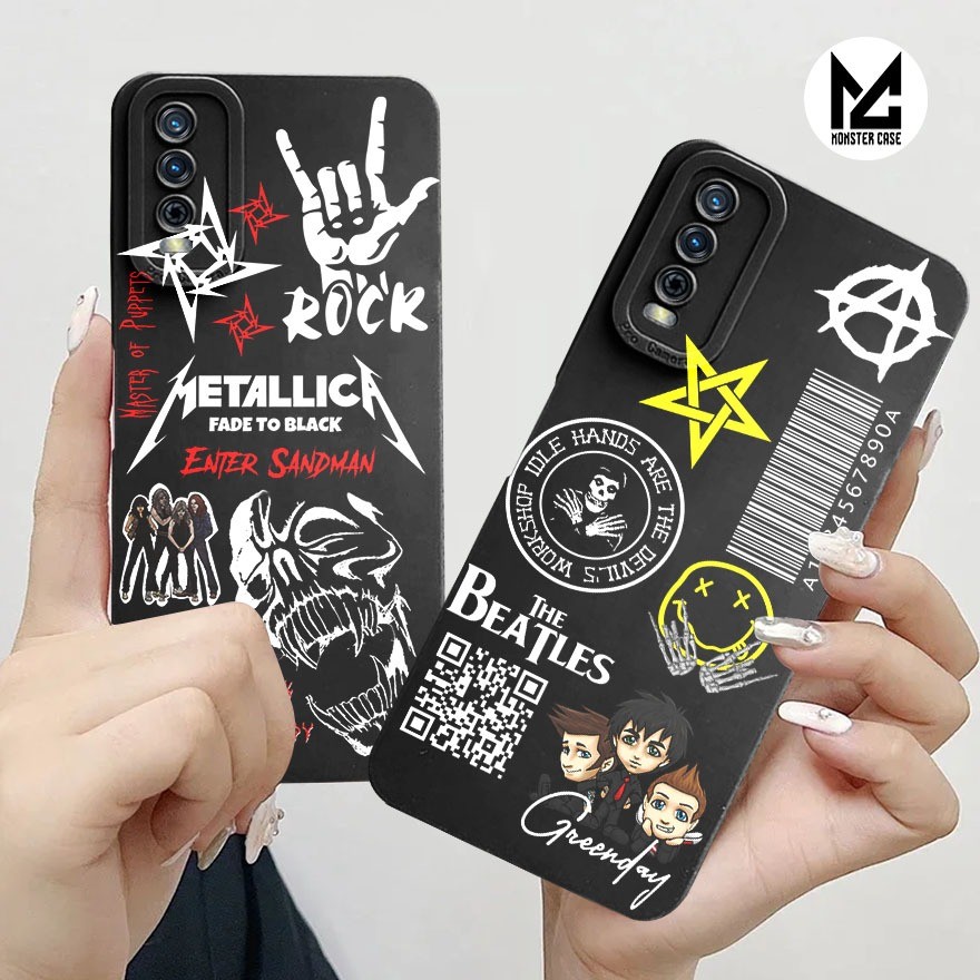 Softcase Vivo Y12s / Y20 / Y20s Case Procamera Series Band Metal Stiker 02 - Monstercase