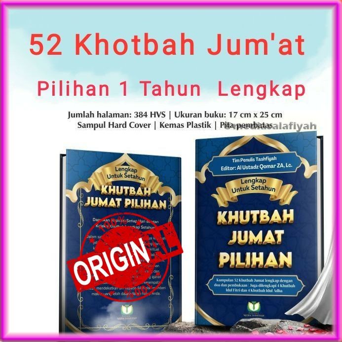 Kumpulan Khutbah Jumat Atau 52 Khotbah Jumat Pilihan