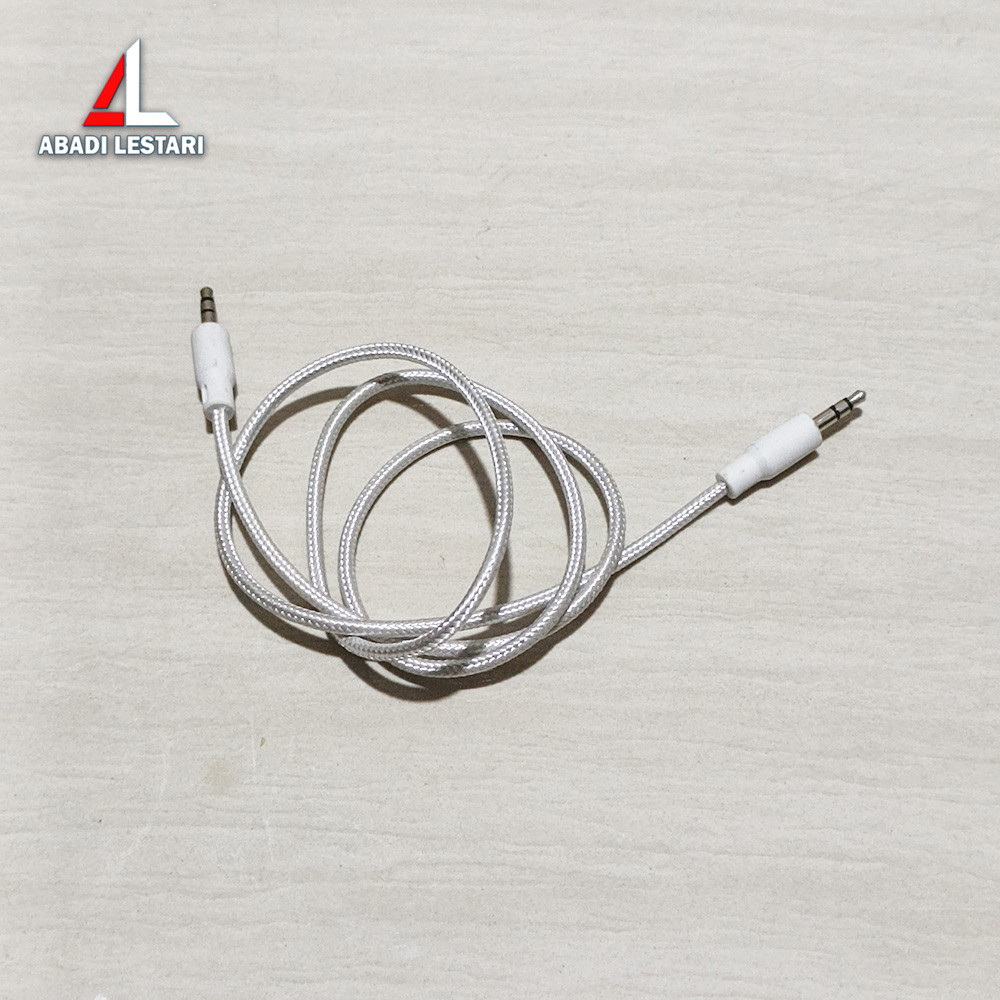 KABEL AUX AUDIO 3.5MM KONEKTOR 1 IN 1 SPEKER HP / COLOKAN MUSIK MOBIL