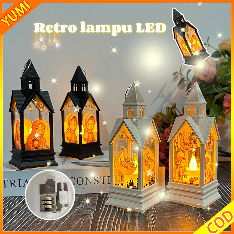 LED Lampu Lilin Lampu Lentera Ramadhan Dekorasi Minimalis Led Dekorasi Rumah Lentera Mini Souvenir