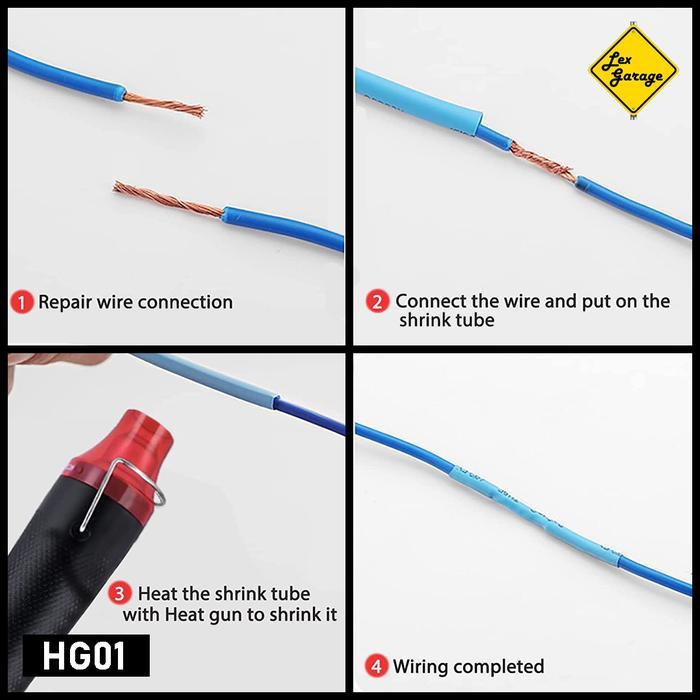 Heat Gun Hot Air Gun Heatgun Hotgun Low Watt Mini Blower HP Terlaris