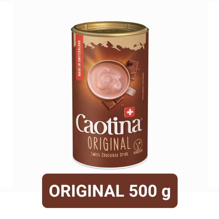 [SIMARI] Caotina Swiss Chocolate Drink Bubuk Minuman Coklat Original Classic Dark White Halal Vegan 