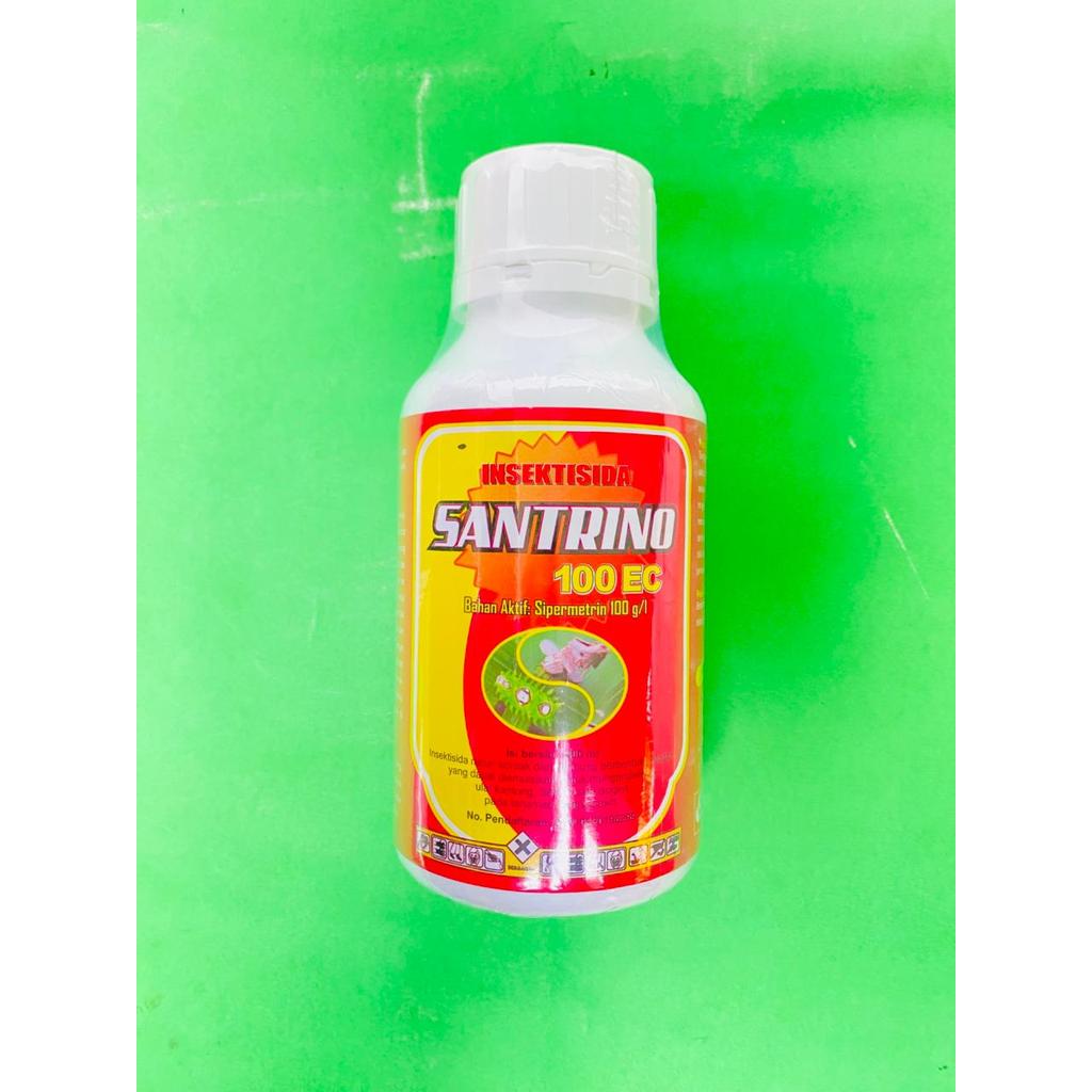 Insektisida kontak SANTRINO 100EC isi 400ml pengendali ulat kantong dari SANTANI AGRO