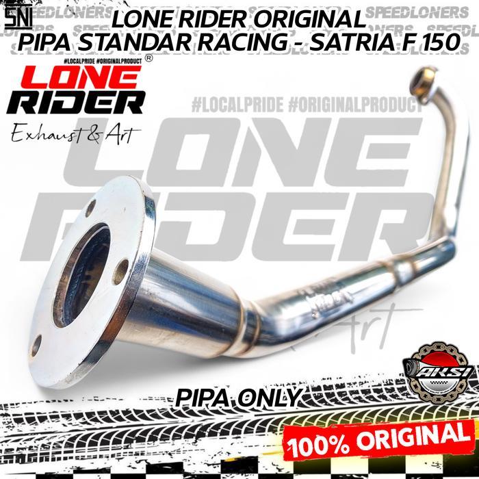 LONE RIDER ORIGINAL Satria F 150 Pipa Standar Racing - 1Set STD Silent