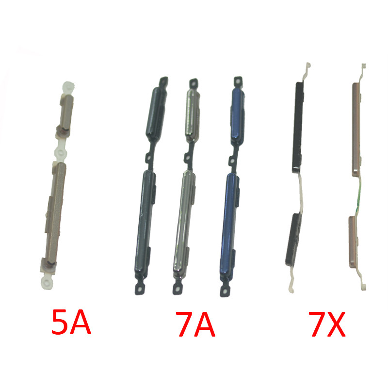 New Power Volume Button For Huawei Honor 5A 7A 7X  al Phone Housing Frame External On Off Side Key F