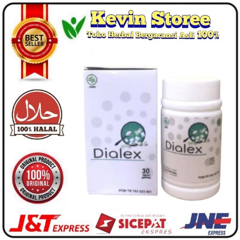DIALEX ASLI ORIGINAL | DIALEX OBAT DIABETES MANJUR AMPUH HERBAL BPOM Terbaik