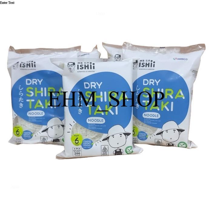 Mie mi shirataki sirataki porang konnyaku konjac konyaku Noddle kering untuk diet 200 Gram (Pack)