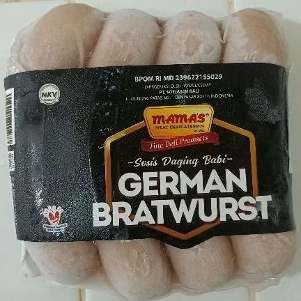Sosis Babi German Bratwurst Mamas (PT. Soejasch)