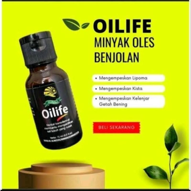 Oilife Original Minyak Oles Obat Benjolan Asli Ampuh