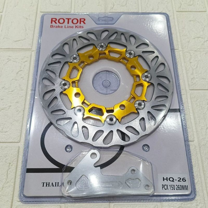 cakram pcx 150 floating ROTOR THAILAND cakram depan pcx set braket