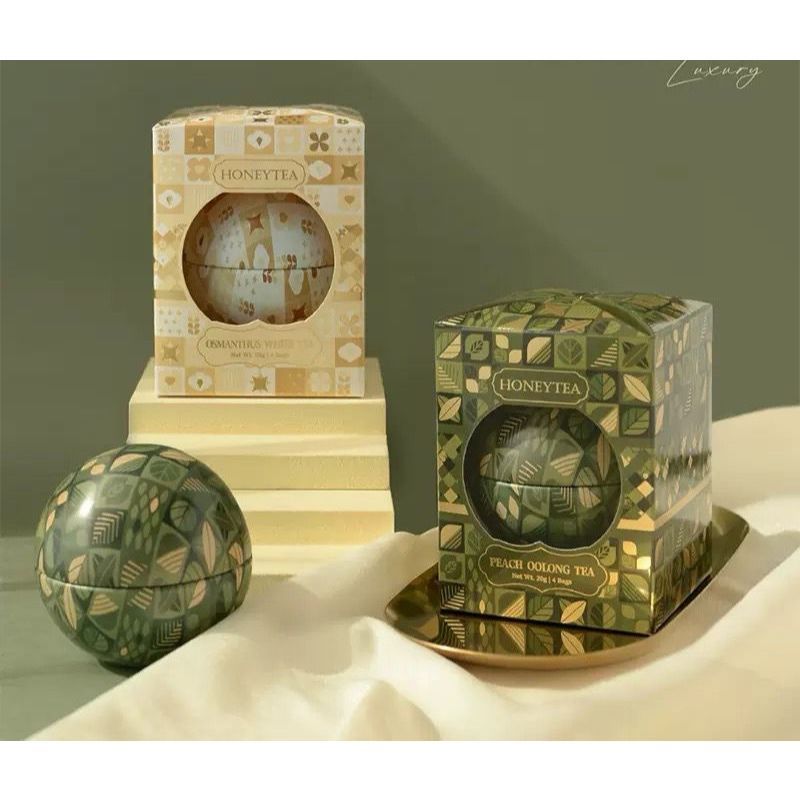 Hampers kado natal teh premium 2025 tea boxs parcel natal isi teh siap seduh gift box ball christmas