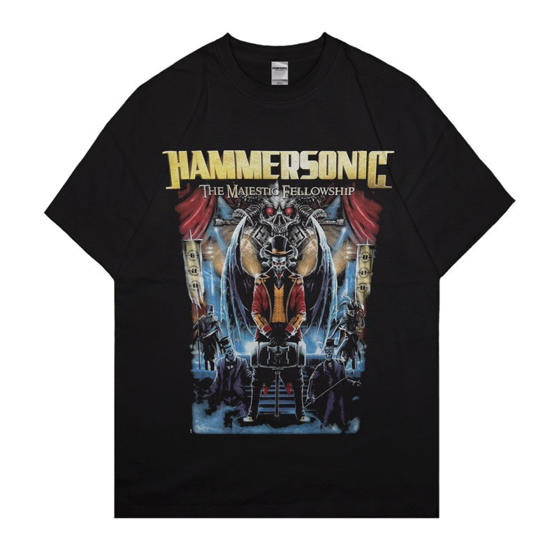 XtremeMerch Hammersonic 2024 Kaos Katun Print Ukuran S-XL Oversized Kaos 100% Original Tshirt
