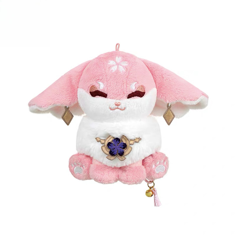 Sunsyea Genshin Impact Official Merch miHoYo Original Yae Miko Plush Keychain