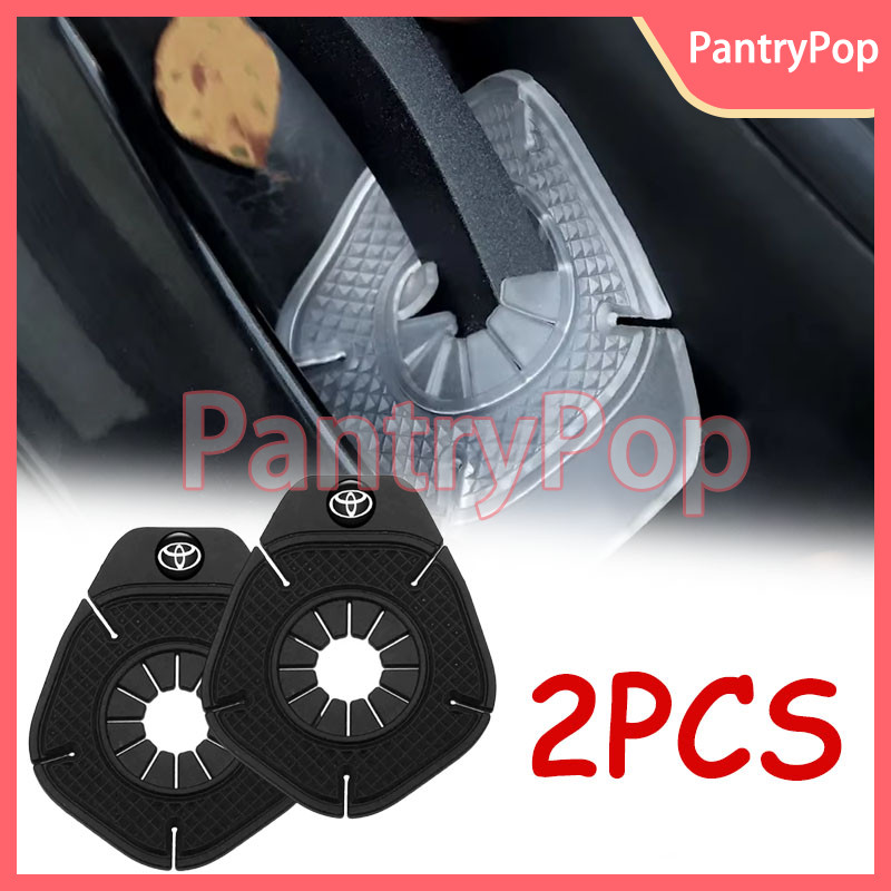 2PCS Cover Pelindung Wiper Mobil / Karet Wiper Penutup Lubang Arm Wiper Anti Debu Toyota Bahan Silik