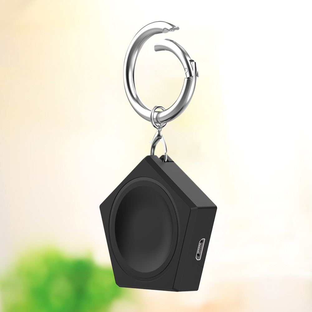 5V Desktop Stand Holder with Keychain Wireless Charging Dock Adapter Replacement Smart Watch Accesso