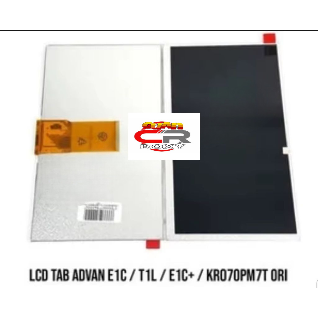 [CUAN ROXY]- Lcd Only Tablet Tab Advan E1C / E1C Plus / E1C Pro / T2E / T2F / T1G / T1L / Lcd Saja