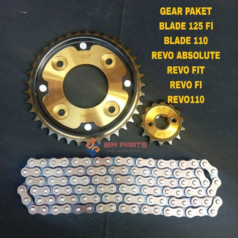 GEAR SET GEAR PAKET BLADE 125 REVO ABSOLUT REVO FIT REVO 110