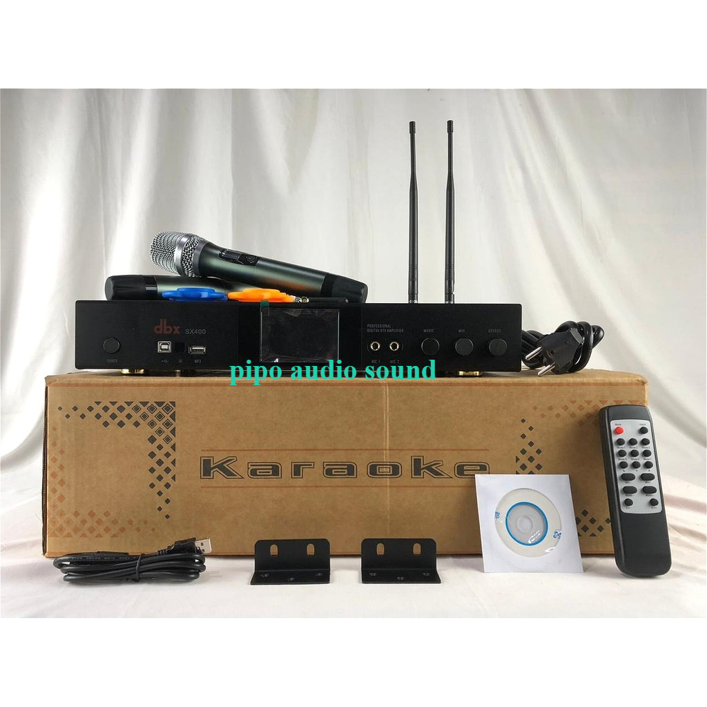 DIGITAL KARAOKE POWER AMPLIFIER DBX SX400 PROFESIONAL DIGITAL KTV SX 400