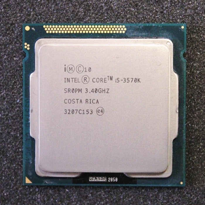 Intel Core i5 3570K 3.4GHz 4-Core 4-Thread CPU Processor 77W LGA 1155