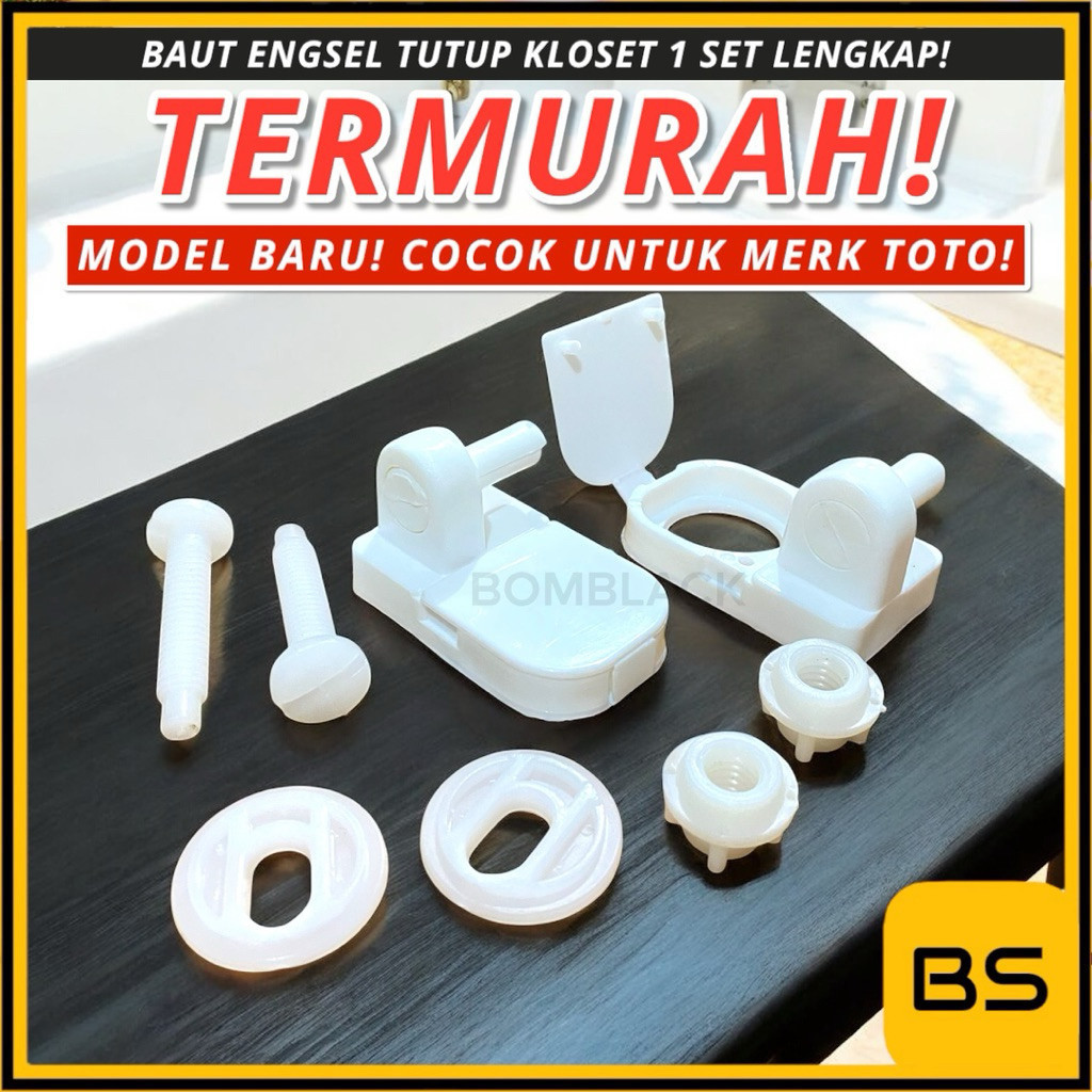 TOTO Baut Engsel Tutup Kloset Duduk TOTO BARU