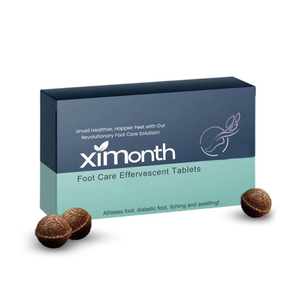 Tablet Effervescent Perawatan Kaki - Membersihkan Kulit Mati, Melembapkan, Anti Pecah-pecah &