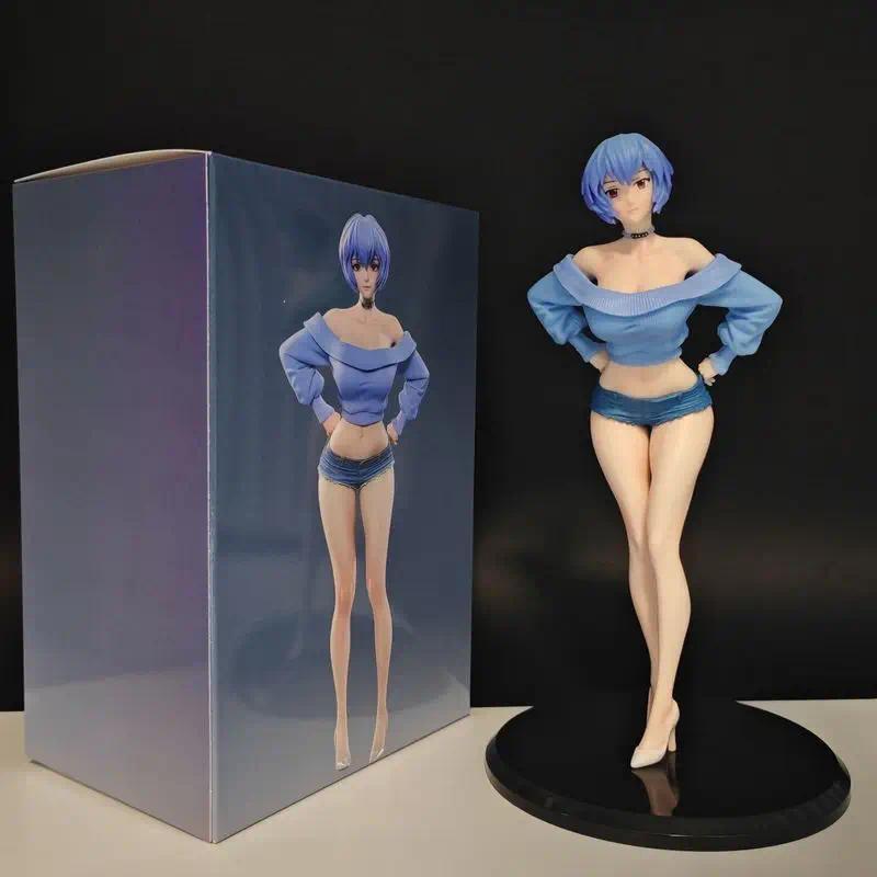 Rei Ayanam Ayanami Rei Rei Ayanami 19cm Japanese Anime Girl Pvc Action Figure Toy Gk Game Statue Adu