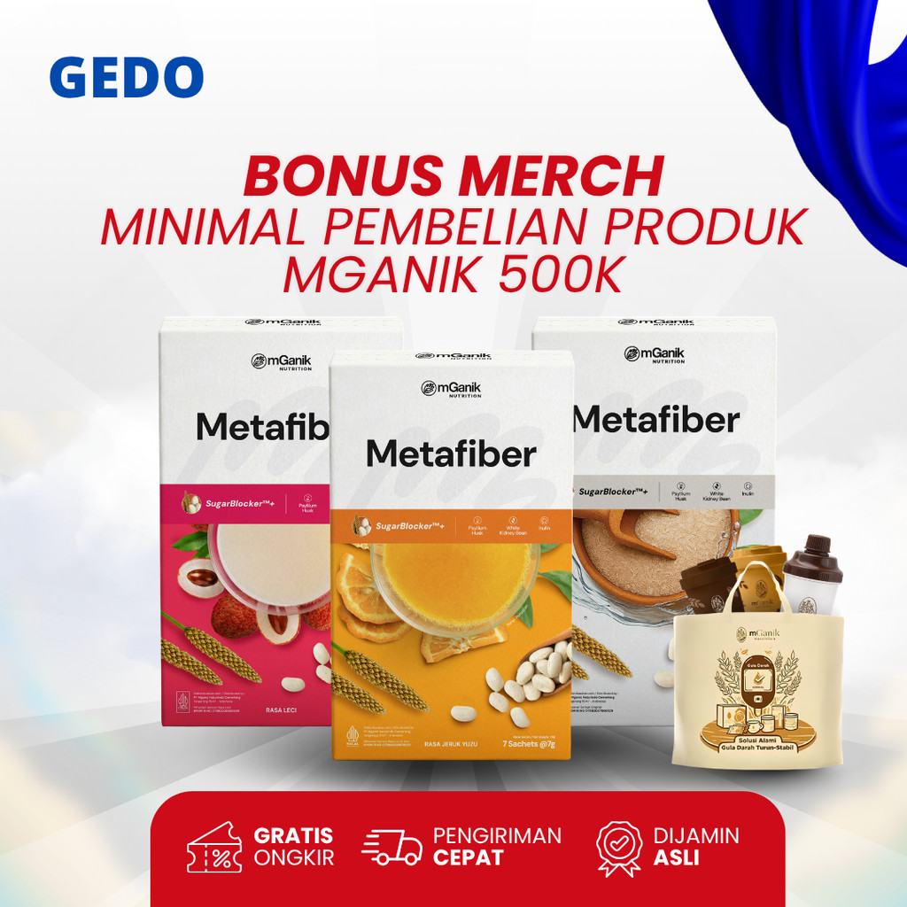 Mganik Metafiber Sachet