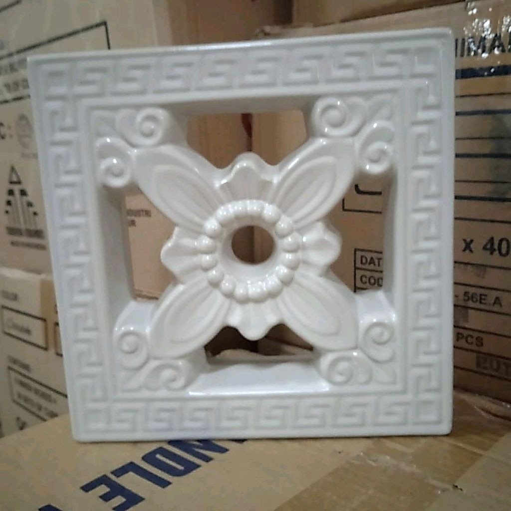 roster keramik dewa R026B 20x20 putih
