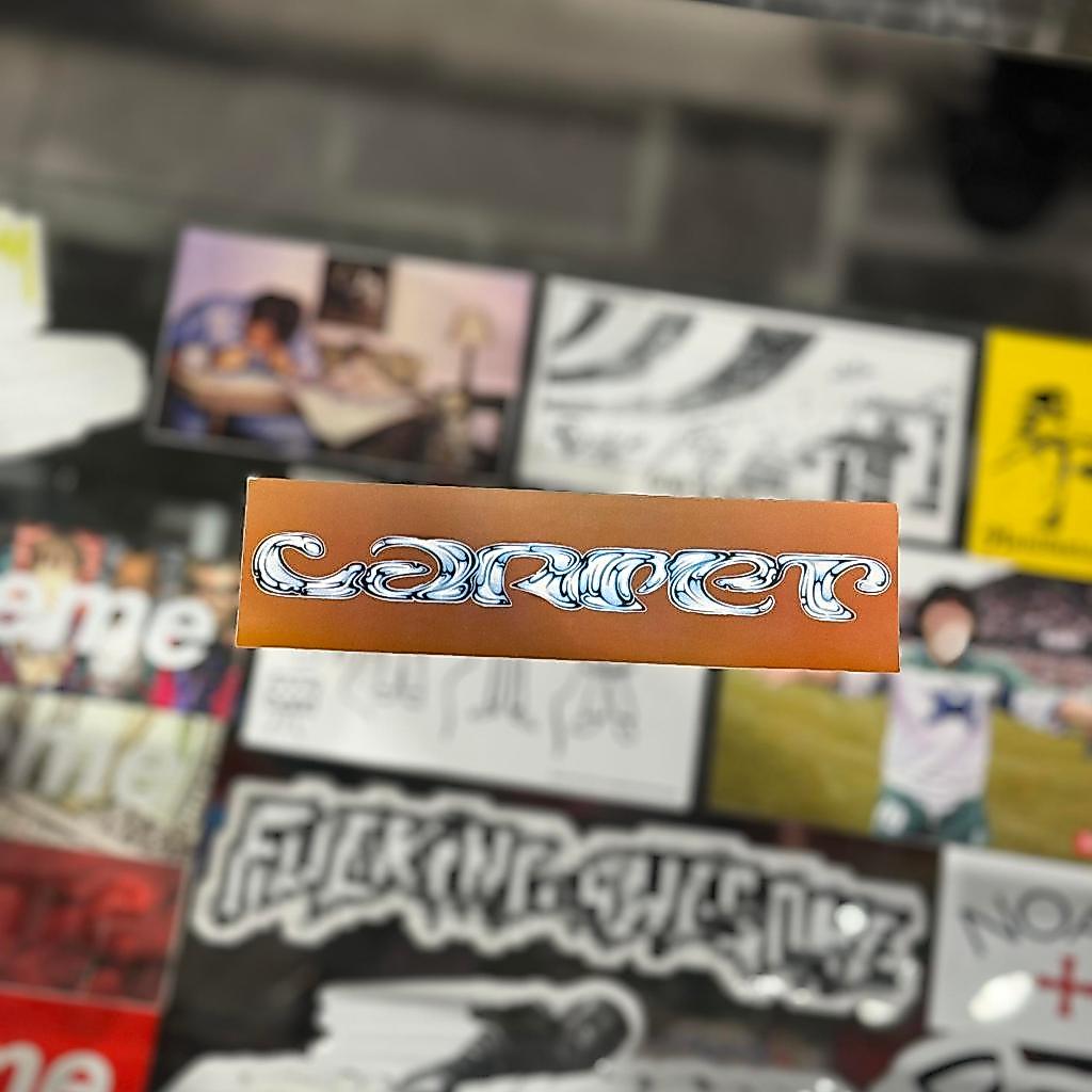 CARPET COMPANY SKATEBOARD STICKER