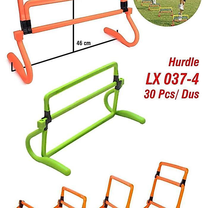 Hurdle alt sepak bola futsal import rintangan hardel adjustable LX 04