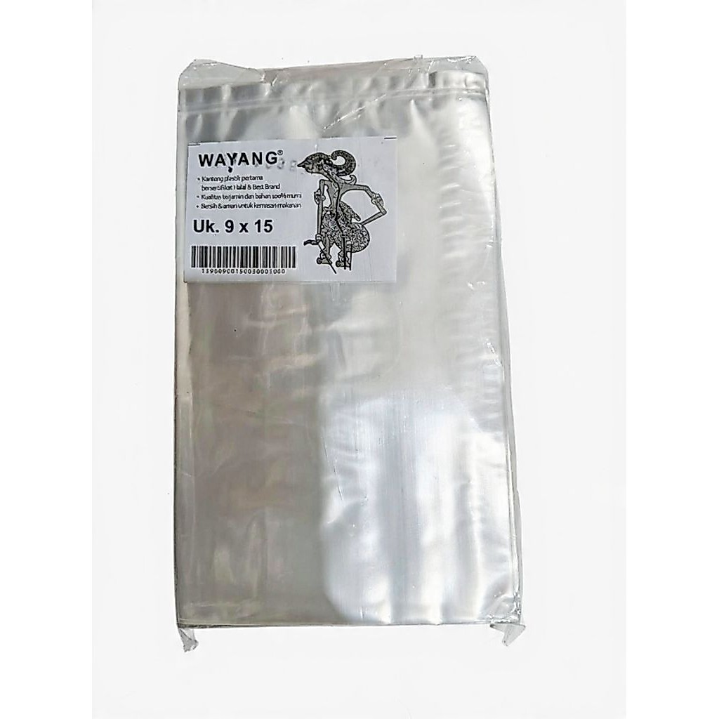 Tokoani17 Plastik Pp Wayang 9X15