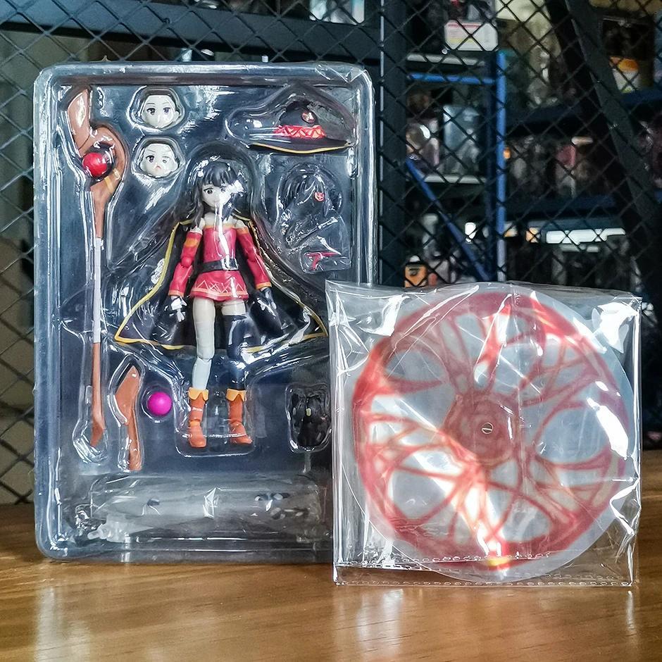 Figma 407 Megumin Bless This Wonderful World 2 Anime Figurine Collectile Action Figure Toy