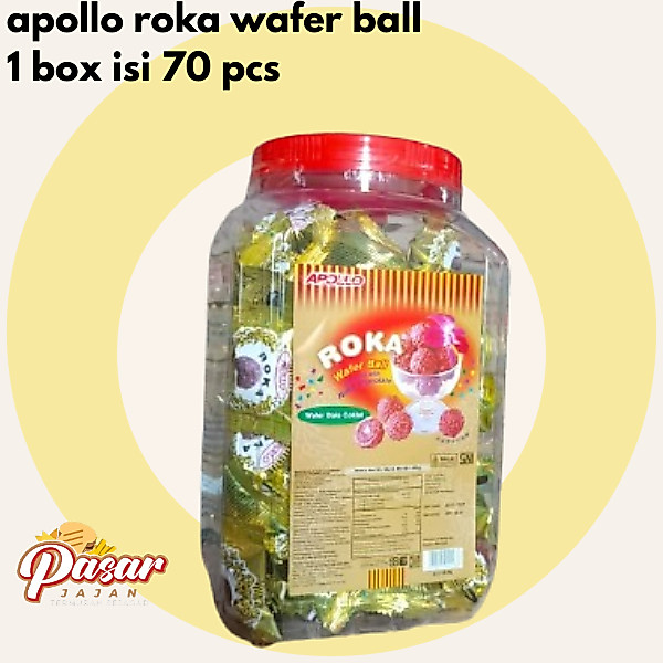 Apollo ROKA Wafer Ball Toples Isi 70