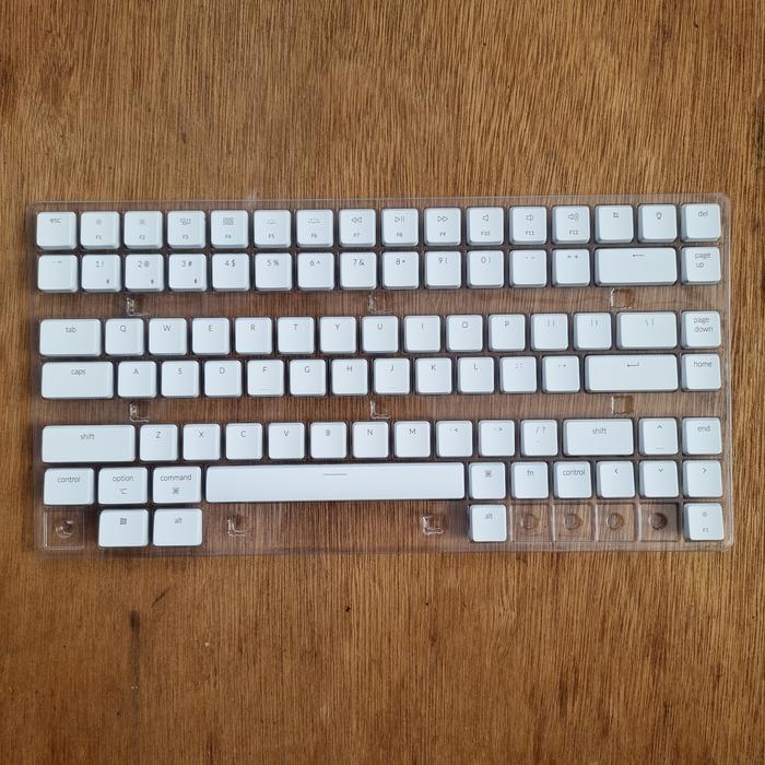 Keycap Set Keychron K3 Combo Color - White - White