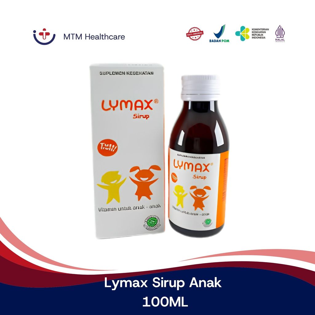 LYMAX SYRUP ISI 100 ML BOTOL