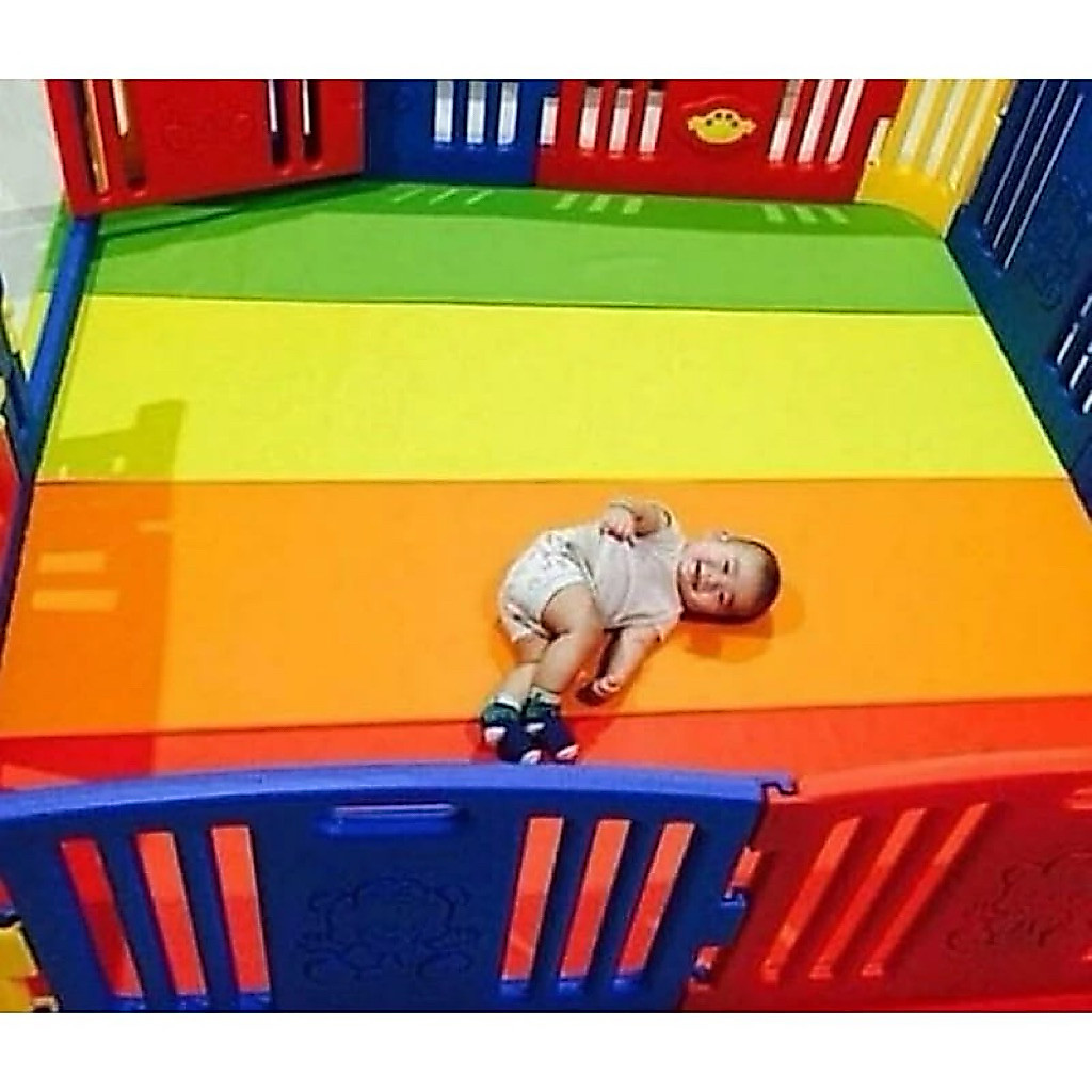 Matras lipat 180x360 x5 - matras busa bermain anak ukuran besar dan lebar - matras lipat ukuran jumb