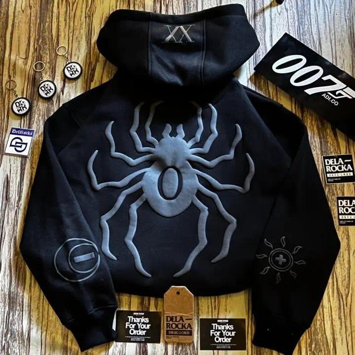 CHROLLO DLRCK HOODIE - DELAROCKA 240 GSM SABLON DTF FE4 Nnik