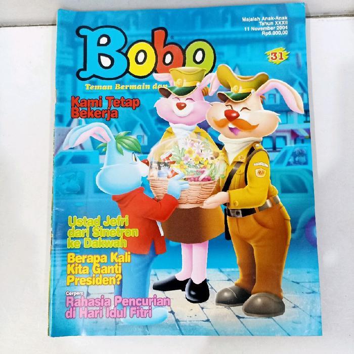 Bobo Majalah anak-anak Tahun XXXII 11 November 2004 - Rahasia pencurian di hari idul Fitri
