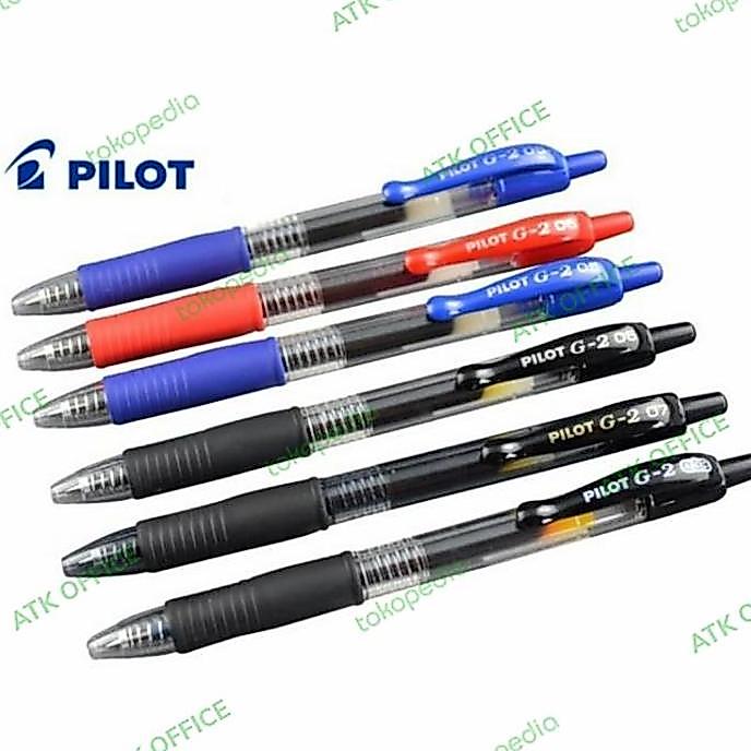 Book- Pulpen Pilot G2 G 2 0,5 0,7 / Pen Pilot G2