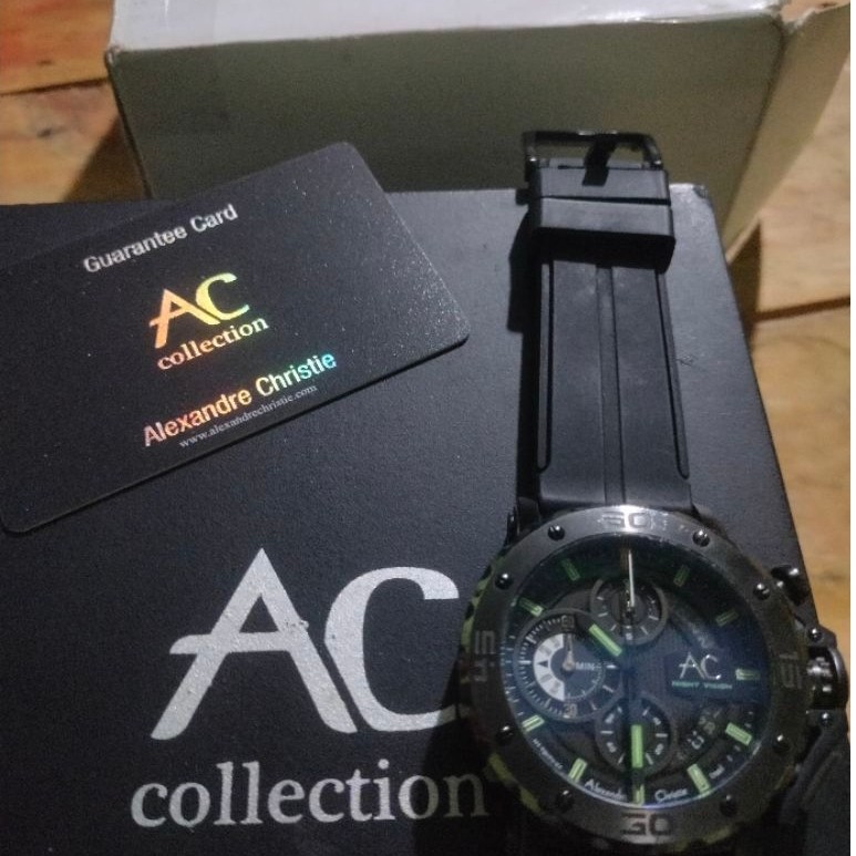 jam tangan pria AC9201MNC H3 TRITIUM SECOND