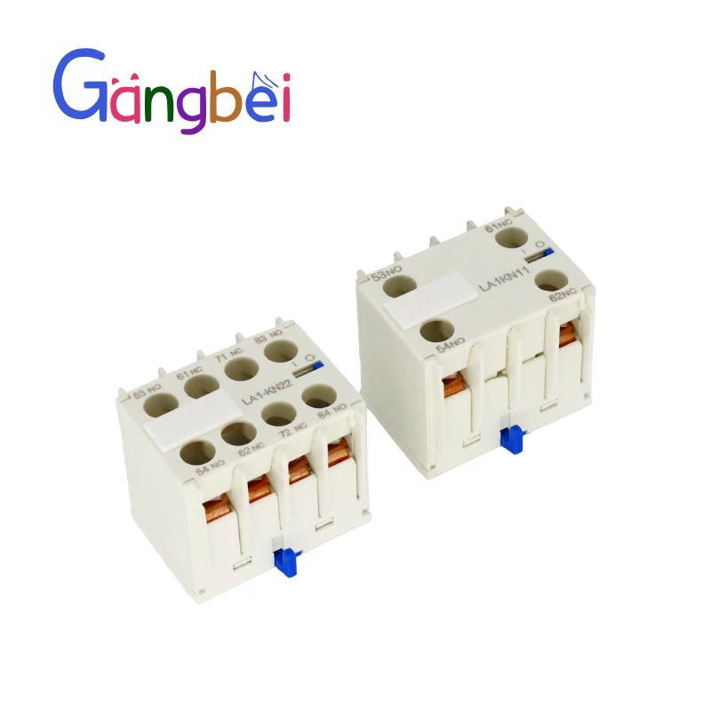 Contactor Auxiliary Block LA1KN22,2NO+2NC The Auxiliary Contact LA1KN11,1NO+1NC Gangbei