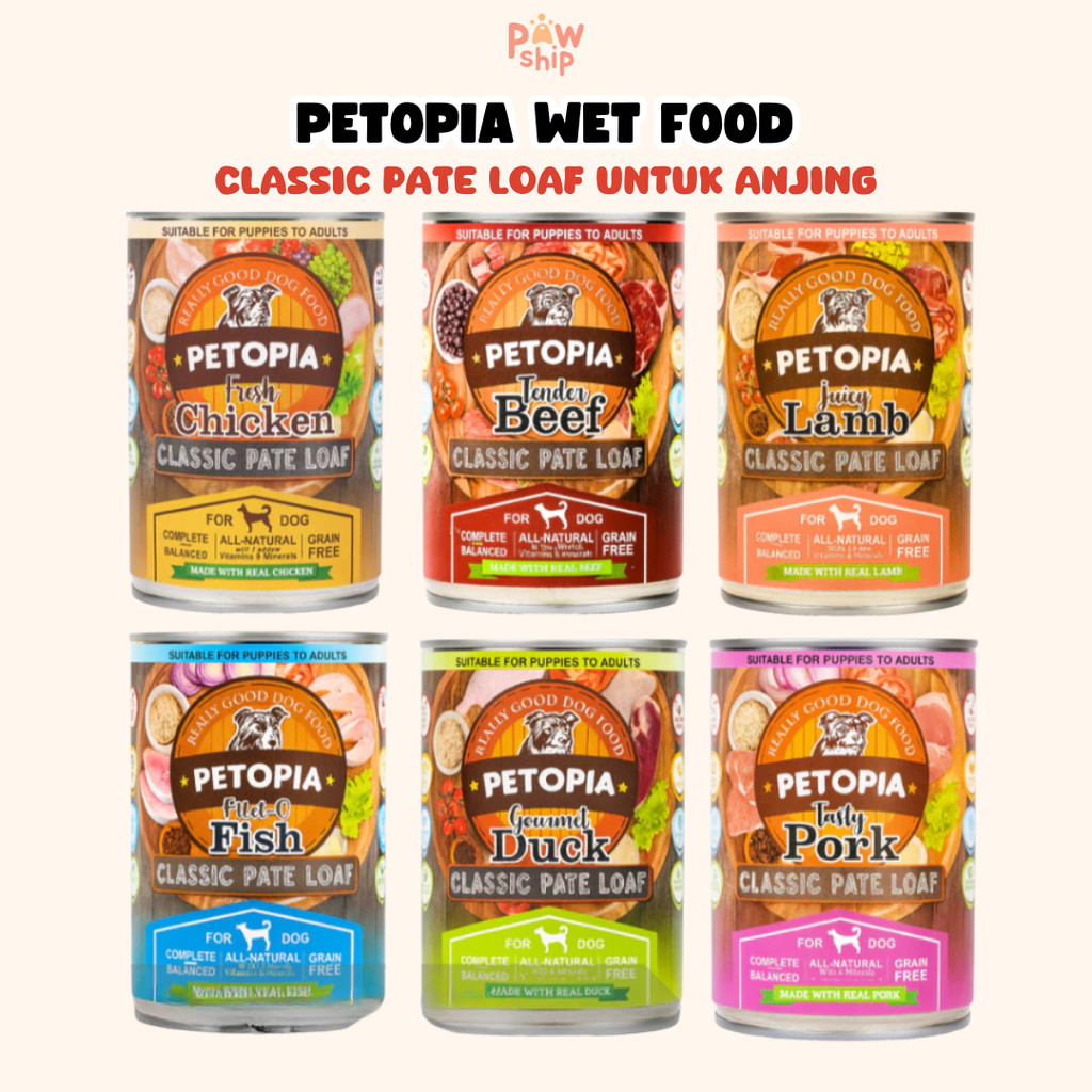 Petopia Dog Classic Wet Food