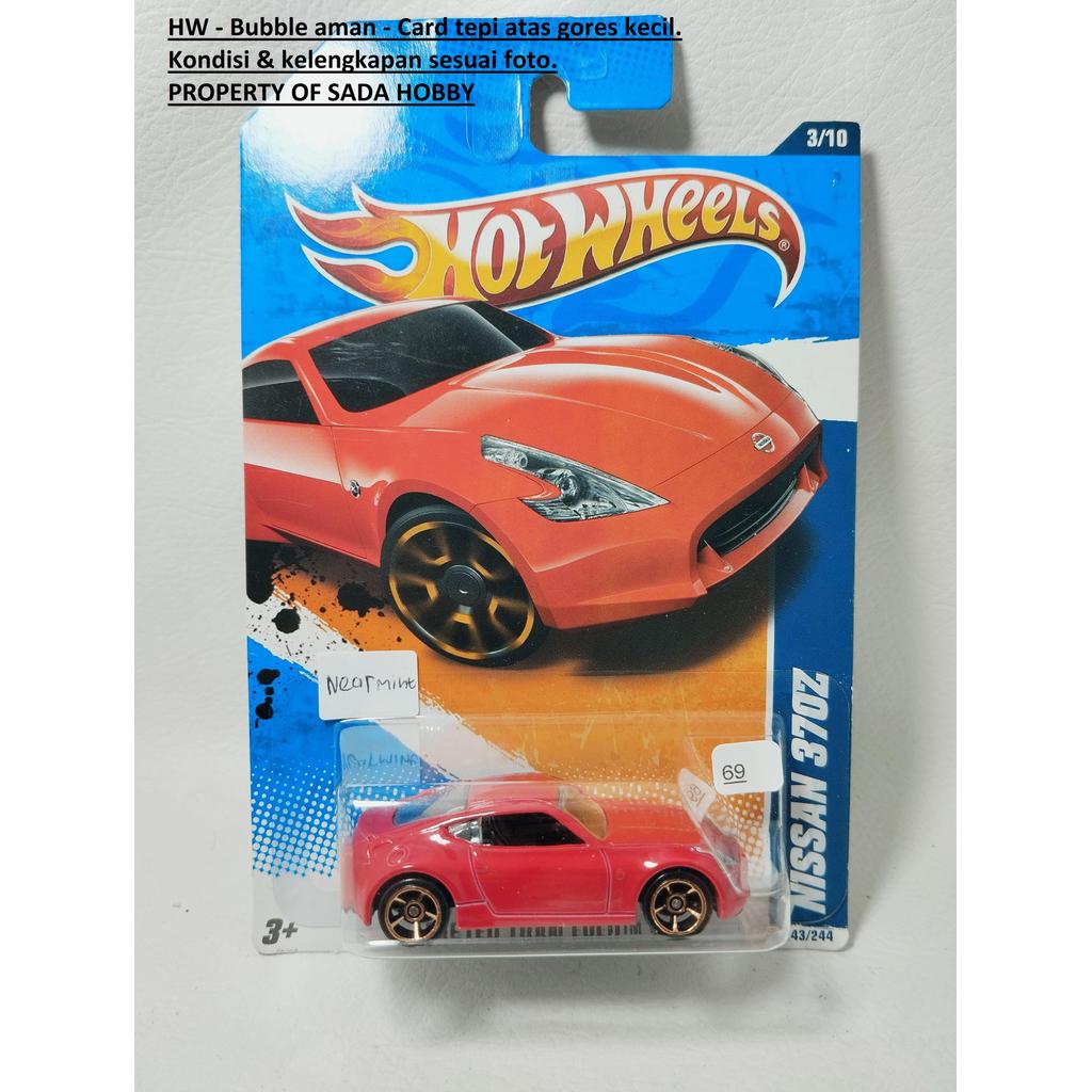 Hot Wheels Hotwheels Nissan 370Z Merah