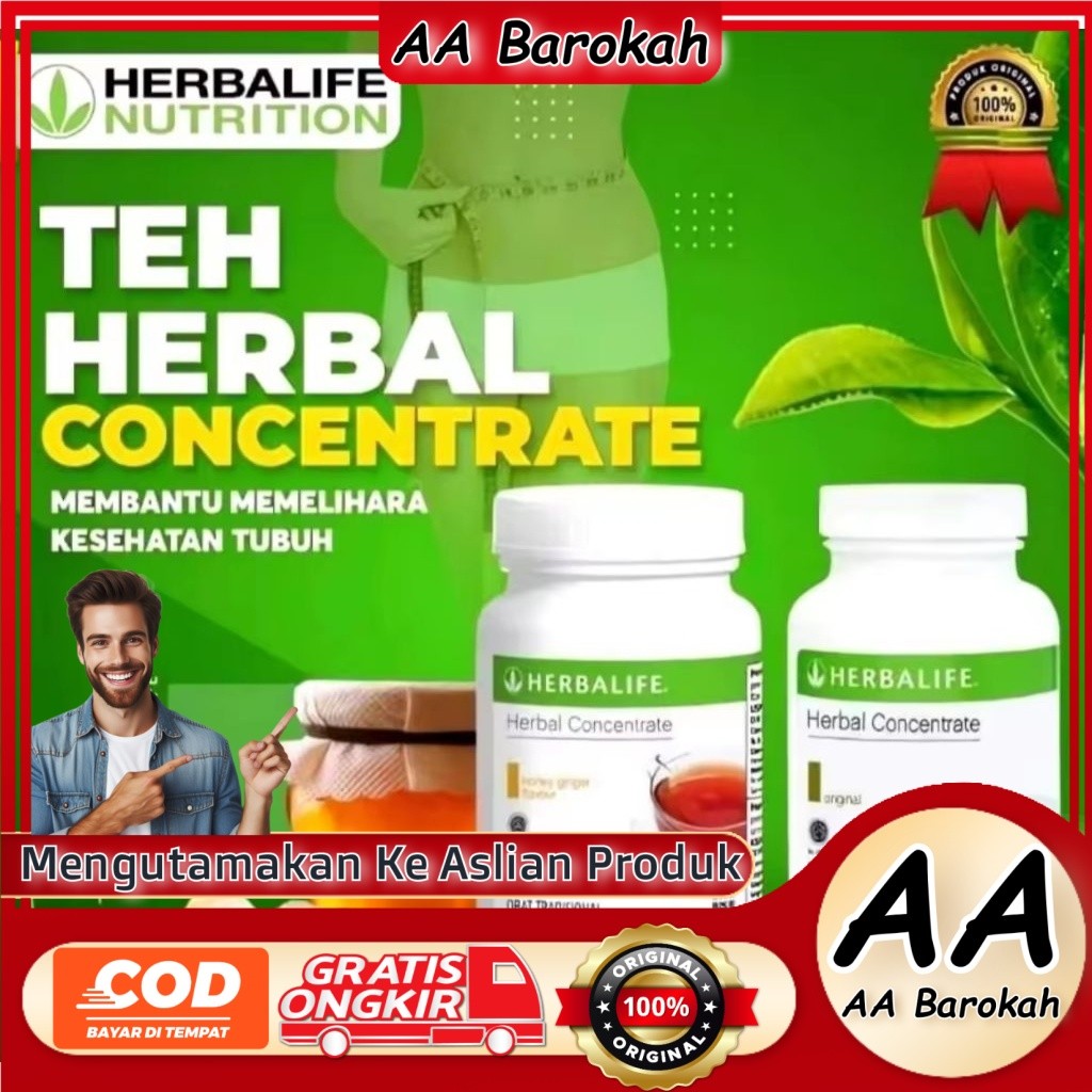 Teh Herb4life Teh Thermoo Pembakar Lemak Herballife Penurun Berat Badan HERBALIFE Potong Barcode Her