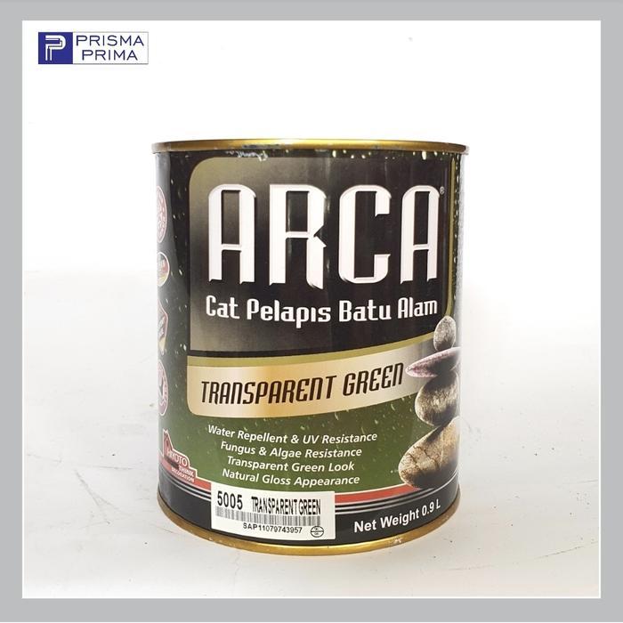 Cat Pelapis Batu Alam Arca Green Hijau Stone Coating