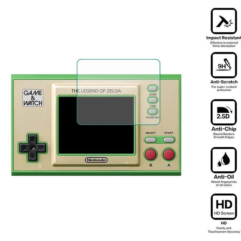 Tempered Glass Protective Film splay Screen Protector for Nintendo Game Watch Console Cover Protecti
